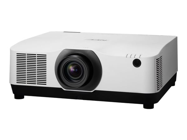 NEC PA1004UL - 3LCD-projektori - 3D - 10000 ANSI lumenia - WUXGA (1920 x 1200) - 16:10 - 1080p - ei linssiä - LAN - valkoinen - valkoinen
