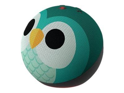 Amazon Echo Dot Kids (5.Gen), Amazon Alexa, Pyöreä, Monivärinen, Saksa, Englanti, Espanja, Ranska, Italia, Android, Fire OS, 4,4 cm