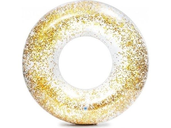 BADELEKE INTEX TRANSPARENT GLITTER BADERING 1,19M