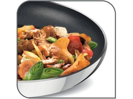 Tefal Intuition B817S255 - Stekepannesett - 2 artikler - ikke-klebende