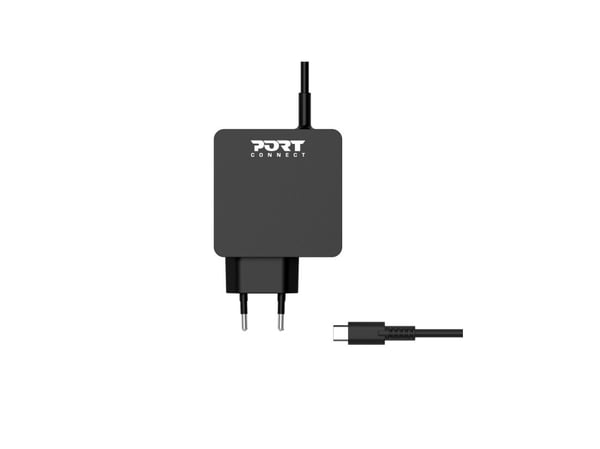 PORT Connect - Retail - strømadapter - AC 100-240 V - 45 watt - Europa