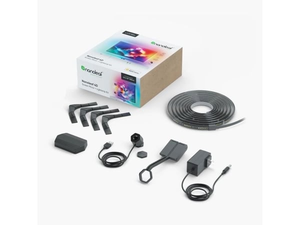 Nanoleaf 4D Screen Mirror + Light Strip Kit for 85”/215 cm Screens