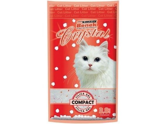 Kattsand Super Benek Crystal 3,8 l