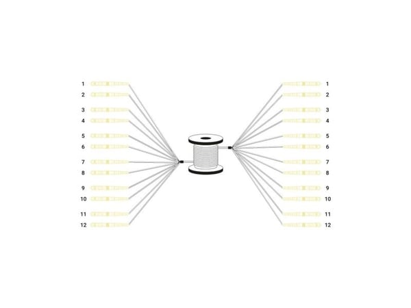Digitus DK-2A33CU100BK-BBB, 100 m, U-DQ(ZN) BH, OS2, LC, LC