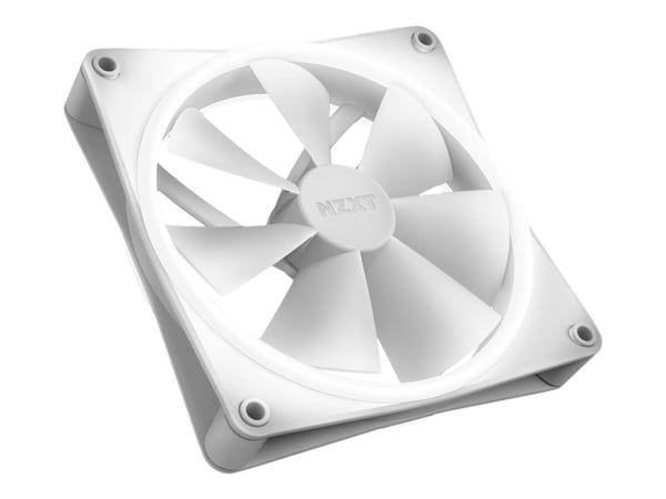 NZXT F Series F140 RGB DUO Twin Pack - Kabinettvifte - 140 mm - hvit