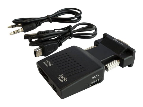 SAVIO CL-145 VGA-HDMI-muunnin VGA:sta HDMI:ksi