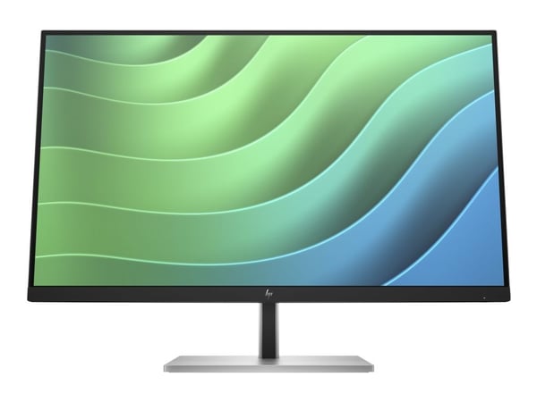 HP E27 G5 - E-Series - LED-skjerm - 27" - 1920 x 1080 Full HD (1080p) @ 75 Hz - IPS - 300 cd/m² - 1000:1 - 5 ms - HDMI, DisplayPort - svart, svart ...