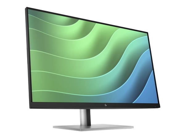 HP E27 G5 - E-Series - LED-skjerm - 27" - 1920 x 1080 Full HD (1080p) @ 75 Hz - IPS - 300 cd/m² - 1000:1 - 5 ms - HDMI, DisplayPort - svart, svart ...
