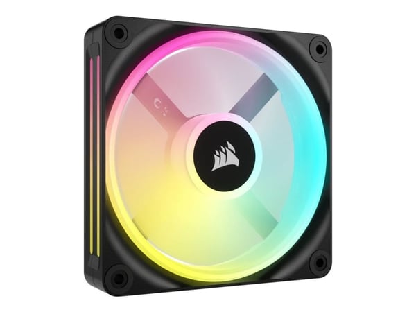 Corsair CO-9051001-WW, Tuuletin, 12 cm, 480 RPM, 2400 RPM, 63,1 cfm, Musta, Valkoinen