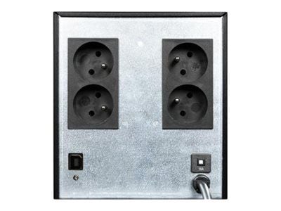 EVER SINLINE 2000 USB HID - UPS - AC 230 V - 1300 Watt - 2000 VA - 5 At - USB - utgangskontakter: 4