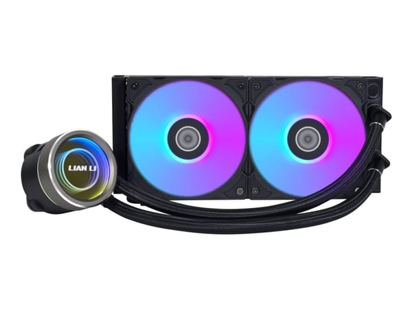 Lian Li Galahad II Trinity - Væskekjølesystem for prosessor - med controller - Radiatorstørrelse: 240 mm - (for: AM4, LGA1200, LGA1700, AM5, LGA115...