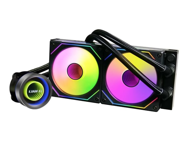 Lian Li Galahad II Trinity SL-INF - Kylsystem med vätska till processorn - med controller - Elementstorlek: 240 mm - (för: LGA115x Socket, LGA1200,...