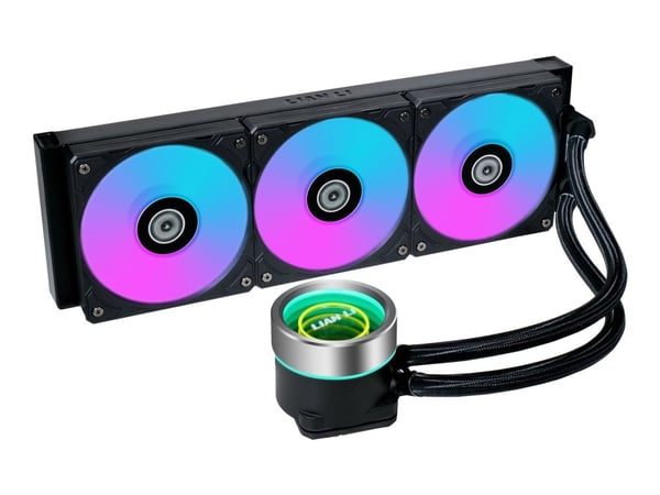 Lian Li Galahad II Trinity - Væskekjølesystem for prosessor - med controller - Radiatorstørrelse: 360 mm - (for: LGA115x Socket, LGA1200, LGA1700, ...