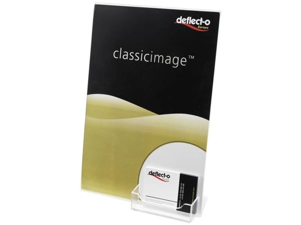 Deflecto 770301 brosjyrestativ A4 stående 1 stk (B x H x D) 220 x 305 x 95 mm