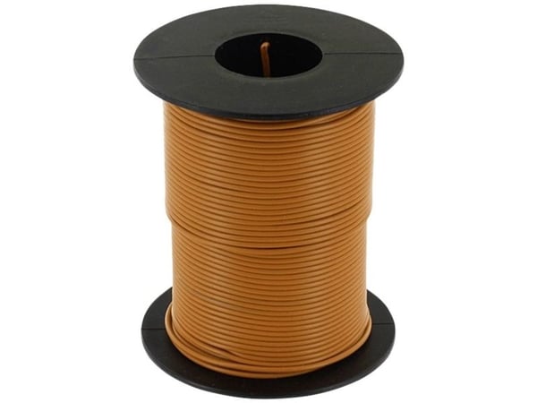 econ connect KL025OR50 tråd 1x 0,25 mm² orange 50 m