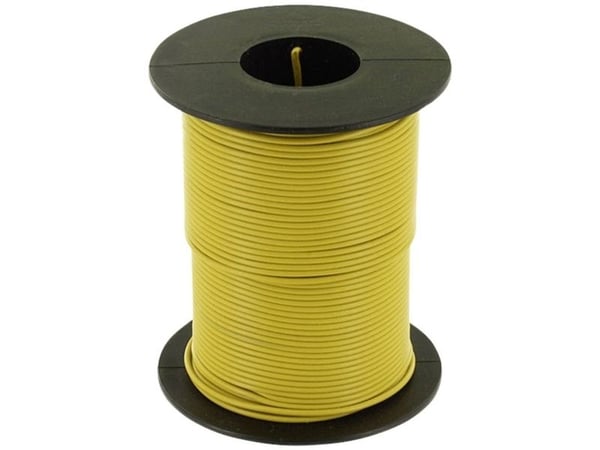 econ connect KL025GE50 Johdin 1 x 0,25 mm² keltainen 50 m