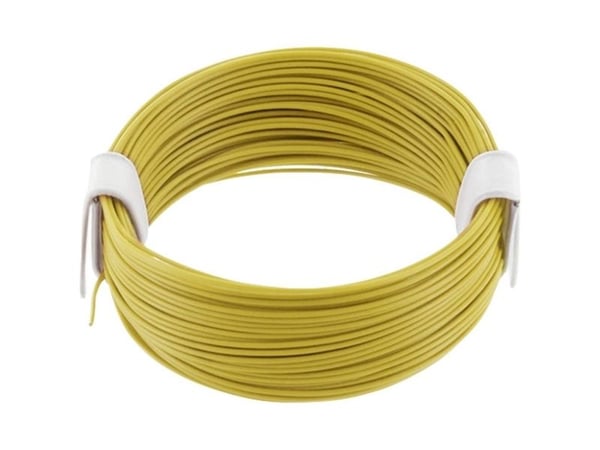 econ connect KL004GE10 tråd 1 x 0,04 mm² gul 10 m