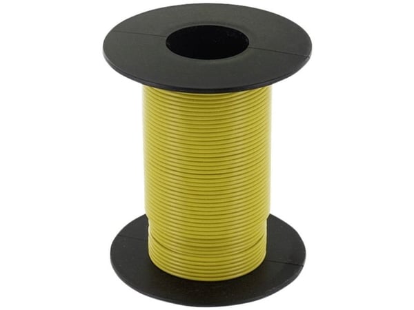 econ connect KL025GE25 enkelledare 1 x 0,25 mm² gul 25 m