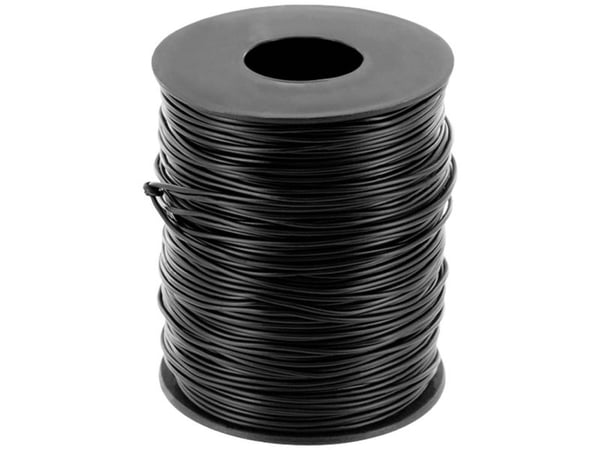 econ connect KD05SW100 kors-/tråddragning 1 x 0,2 mm² svart 100 m