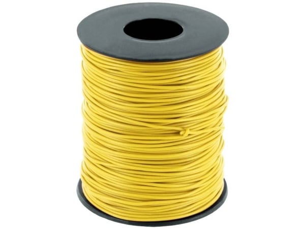 econ connect KD05GE100 Ristikytkentäjohto 1 x 0,2 mm² Keltainen 100 m