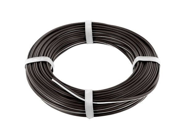 econ connect ZKL05WSSW20 tråd 2 x 0,5 mm² vit/svart 20 m