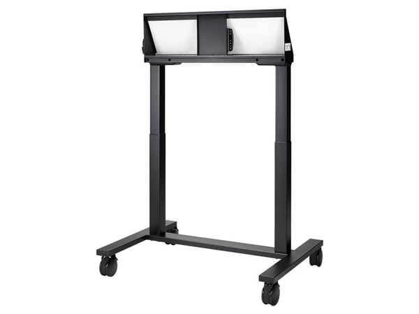 Optoma EST09 - Vogn - motorisert heis - for LED-display - låsbar - svart - skjermstørrelse: 65"-86"