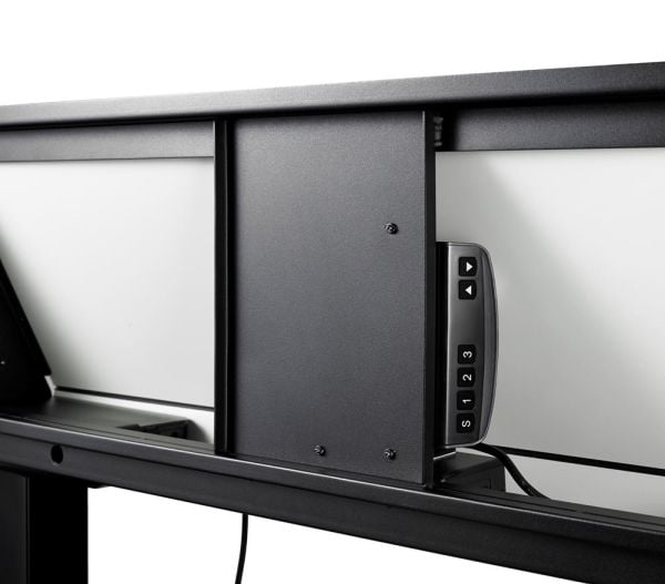 Optoma EST09 - Vogn - motorisert heis - for LED-display - låsbar - svart - skjermstørrelse: 65"-86"