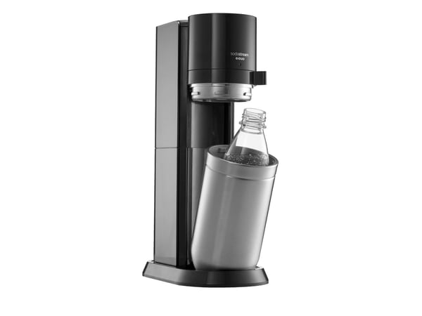 SodaStream E-DUO, Metall, Plast, Svart, Rustfritt stål, 155 mm, 280 mm, 440 mm, 380 mm