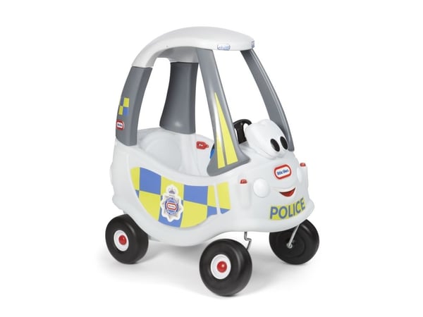 Little Tikes Rider Cozy Coupe White Police (173790E3)