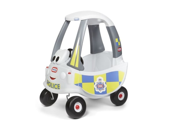 Little Tikes Rider Cozy Coupe White Police (173790E3)