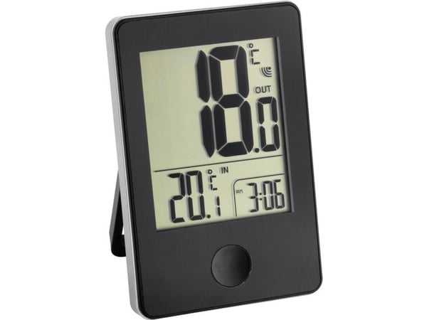 TFA-Dostmann Pop, Inne/Ute, Temperatursensor, Frittstående, -20 - 60 °C, Trådløs, LCD