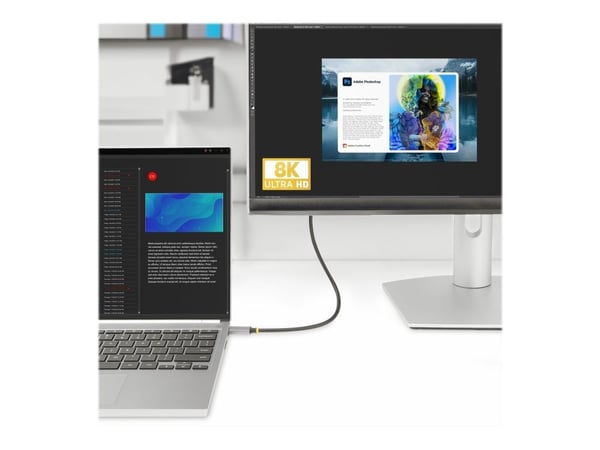 StarTech.com 134B-USBC-HDMI211M, 1 m, USB Type-C, HDMI Type A (Standard), uros, uros, suora liitäntälaite