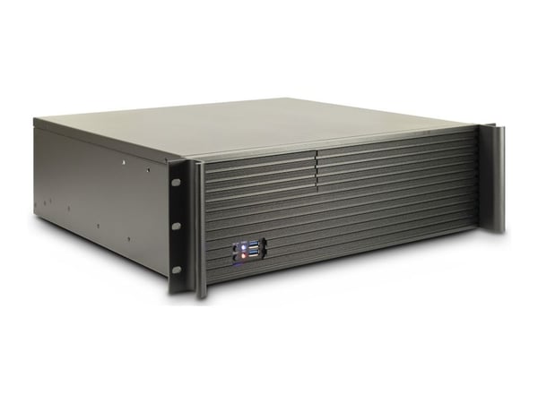 Inter-Tech IPC 3U-K340L - Mini server case - ATX - ingen strömförsörjning (ATX) - USB