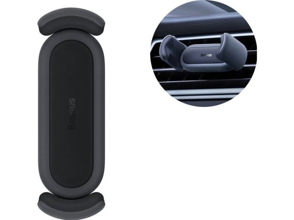 Baseus SUGP000001, Mobiltelefon/smarttelefon, Aktiv holder, Bil, Sort