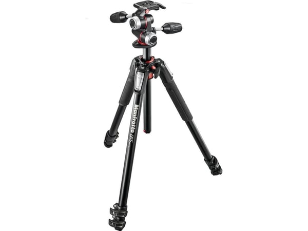 Manfrotto MK055XPRO3-3W, 3 ben, Sort, 183 cm, 3,5 kg