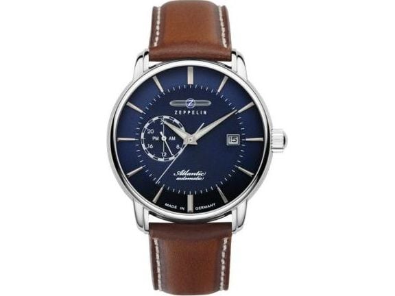 Zegarek Zeppelin Zegarek Zeppelin Atlantic 8470-3 Automatisk Granatowy