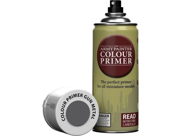 Army Painter Colour Primer - Gun Metal (2022)