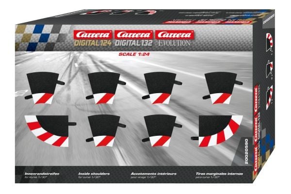 Carrera kantlister innvendige for bane 1/30 (GCX3420)