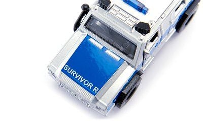 Siku Rheinmetall MAN Survivor R, Poliisiauton pienoismalli, Esikoottu, 1:50, Rheinmetall MAN Survivor R, Ei sukupuolirajoitusta, Metalli, Muovi