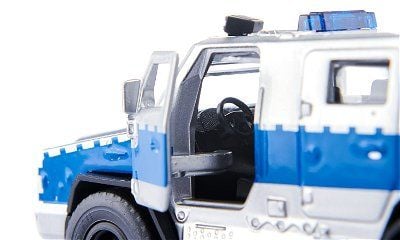 Siku Rheinmetall MAN Survivor R, Poliisiauton pienoismalli, Esikoottu, 1:50, Rheinmetall MAN Survivor R, Ei sukupuolirajoitusta, Metalli, Muovi
