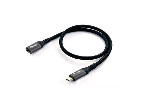Equip 128371, 1 m, USB C, USB C, USB 3.2 Gen 2 (3.1 Gen 2), 10 Gbit/s, Sort
