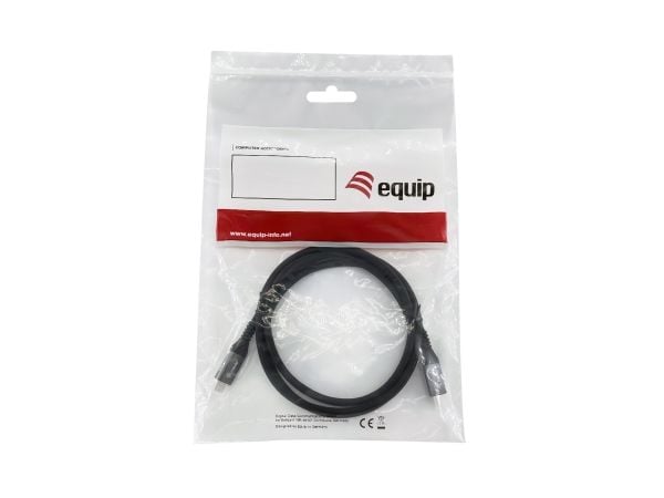 Equip USB Kabel 4.0 C -> C St/St 1.20m schwarz