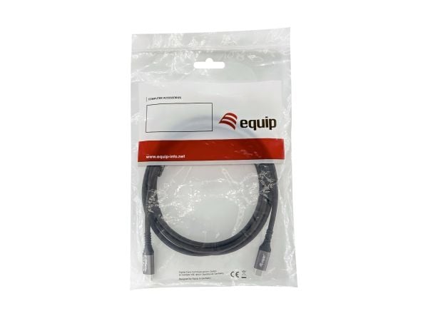 Equip USB Kabel 4.0 C -> C St/St 2.00m schwarz