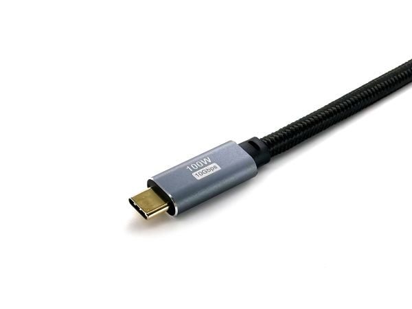 Varustus USB-kaapeli 3.2 C -> C St/St 2.00m 5A musta
