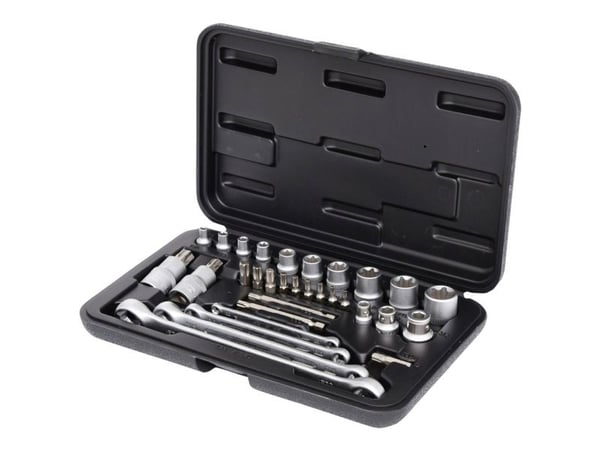 KS Tools 911.4302, Støpselsett, 31 hoder, Kromvanadiumstål, 1,4 kg