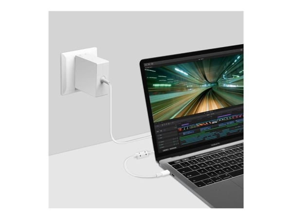 CoreParts - Strømadapter - 45 watt - hvit - for HP Chromebook 13 G1; MX12; Pro x2; ProBook 440 G4, 440 G6, 450 G6, 455 G4; x2