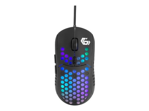 Gembird MUSG-RAGNAR-RX400 - Mus - optisk - 6 knapper - kablet - USB 2.0 - giftbox with transparent window