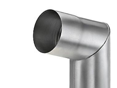 87 mm VM ZINC knærør indvending søm 70 grader
