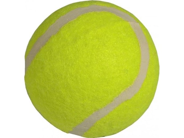 Enero tennisball gul (1 stk) - grå
