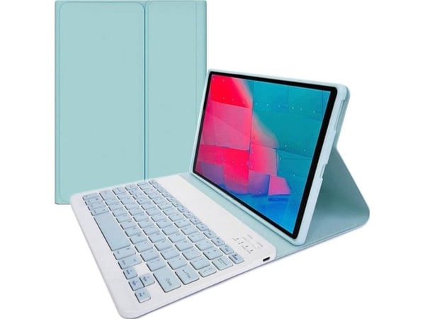 Fodral med tangentbord till Lenovo M10 Plus 10.3 X606 (blå) universell